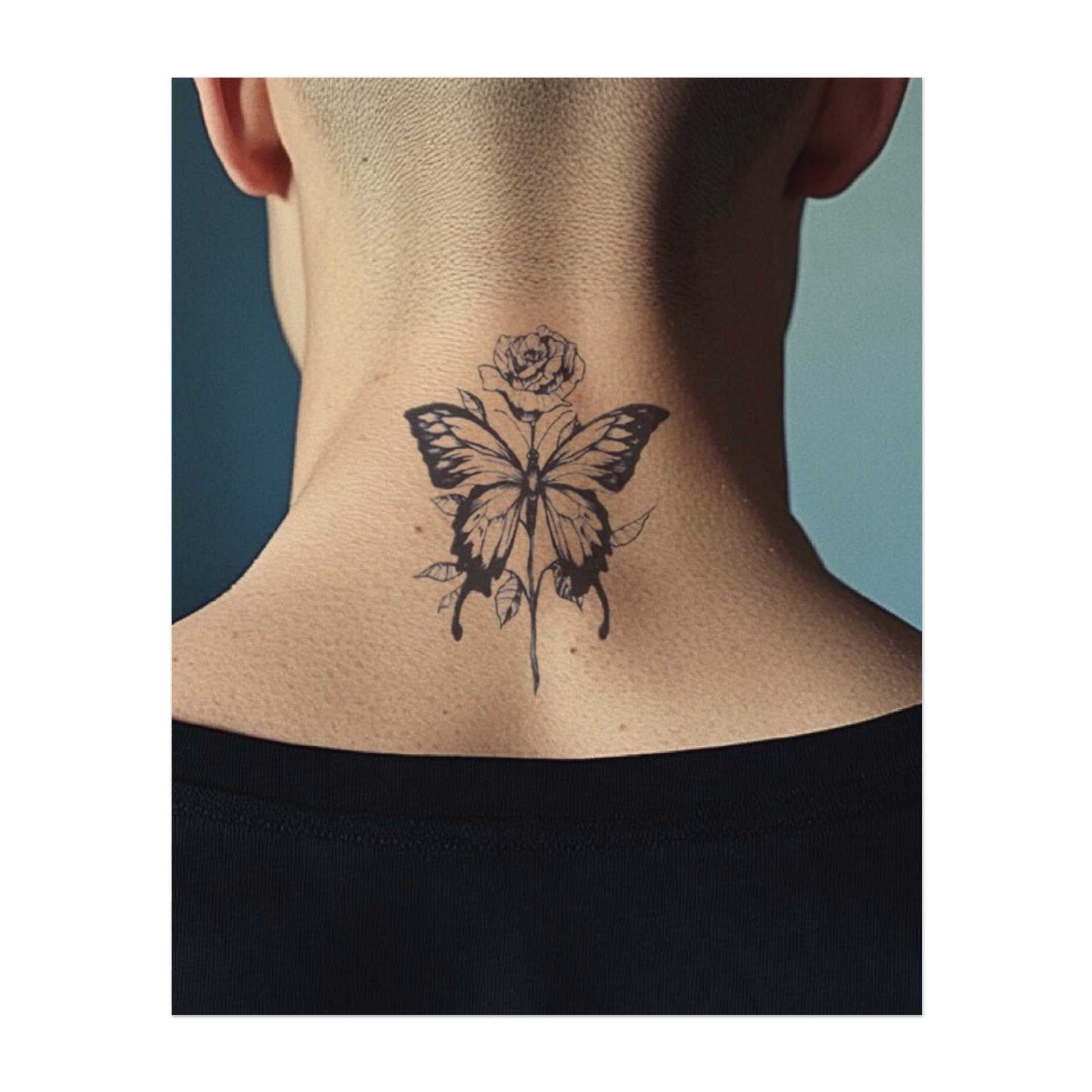 Rose and Butterfly Tattoo Meaning