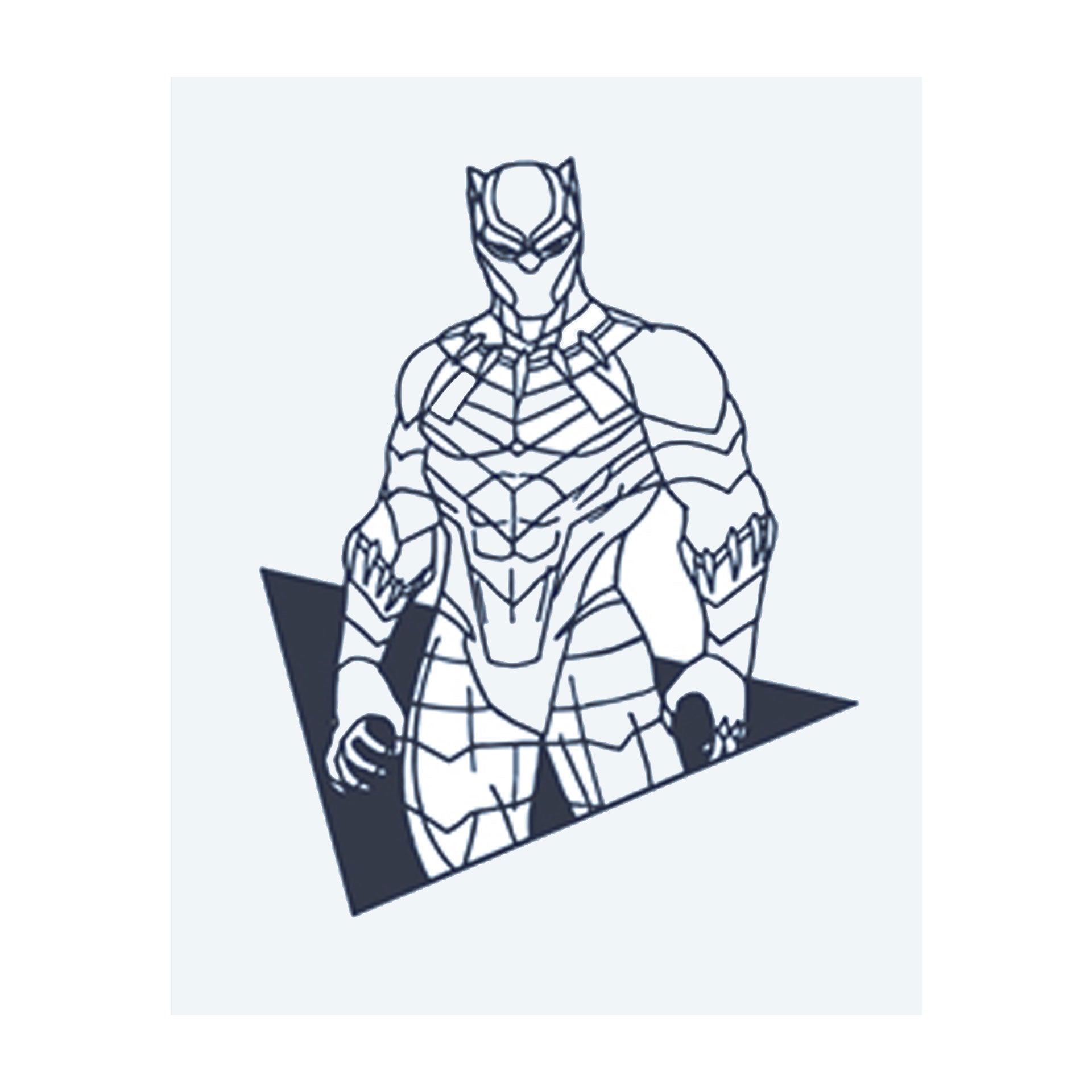 Ein schlanker, gepanzerter Batman, der bereit für den Kampf steht. Dieses Tattoo symbolisiert Vorbereitung, Stärke und die schützende Natur eines Helden, perfekt für diejenigen, die Sicherheit und Widerstandsfähigkeit schätzen.