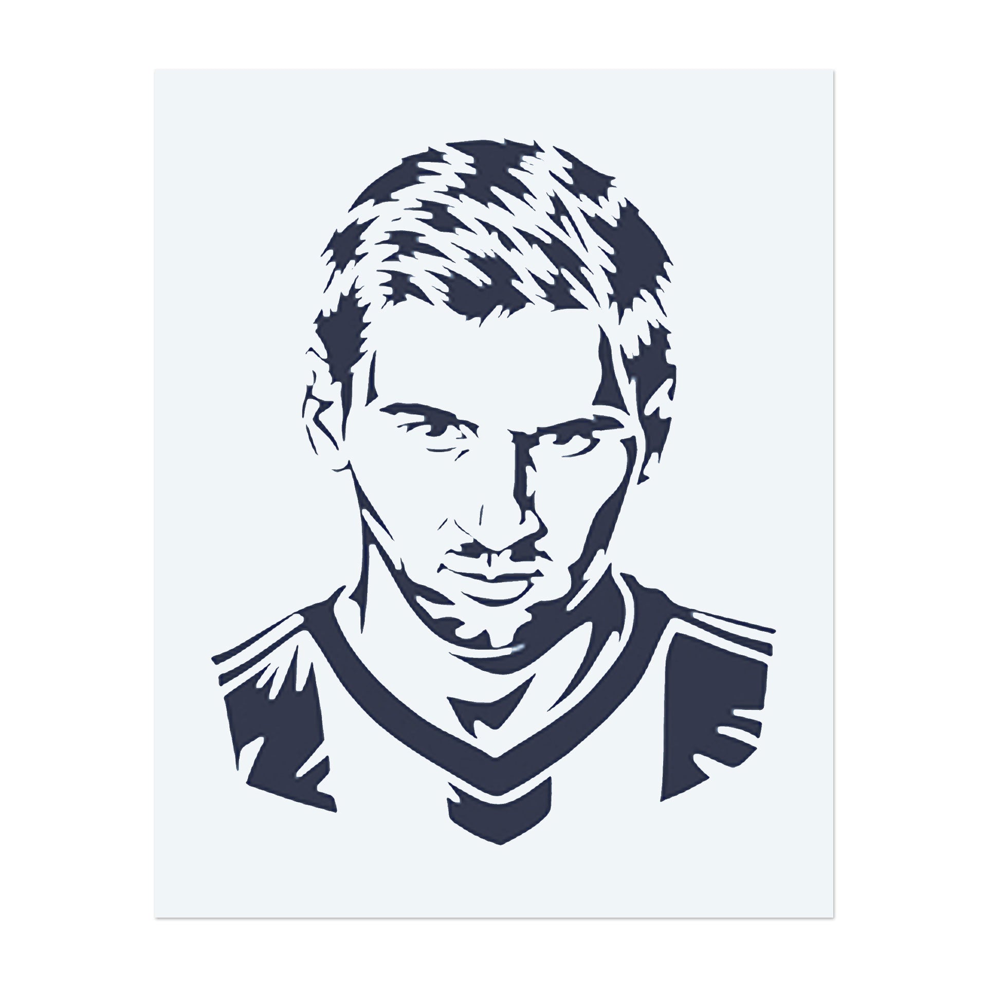 Ein detailliertes Porträt von Lionel Messi, das seine Konzentration und Leidenschaft für das Spiel zeigt. Dieses Tattoo symbolisiert Hingabe, Talent und den unaufhörlichen Drang nach Größe, perfekt für diejenigen, die sein Können und seine Arbeitsmoral bewundern.