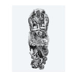 This tattoo features a vibrant collage of playing cards, dice, women, flames, and doves, symbolizing destiny, passion, and the chaos of life. Each element intertwines in a dramatic tale of risk, desire, and the pursuit of freedom.</span></p>