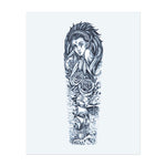Dieses Sleeve zeigt eine ruhige Frau, umgeben von Rosen, und ein Schiff, das durch die Wellen segelt. Es symbolisiert Liebe, Abenteuer und die tiefe Verbindung zwischen Meer und Herz und verbindet Eleganz mit einem Gefühl der Reise.