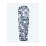 Dieses Sleeve zeigt einen mächtigen Drachen, umgeben von intensiver Energie, Blüten und kunstvollen Mustern. Es symbolisiert Stärke, Transformation und die Beherrschung von Feuer und Wasser und verbindet Mystik mit roher Macht.