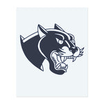 Ein schlanker Panther mit gebleckten Zähnen, der Aggression und Heimlichkeit ausstrahlt. Dieses Tattoo symbolisiert Beweglichkeit, Unabhängigkeit und Macht, perfekt für diejenigen, die den Panther in seiner Anmut und ungezähmten Geist bewundern.