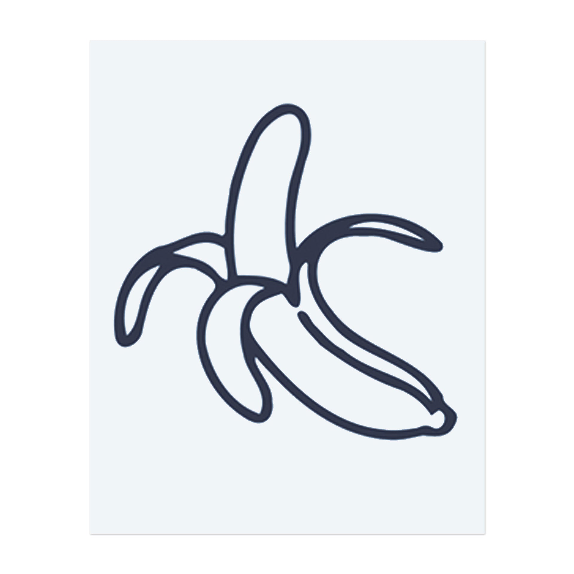 Ein einfaches Linienfiguren-Design, das das Thema Freiheit und Bewegung aufgreift.